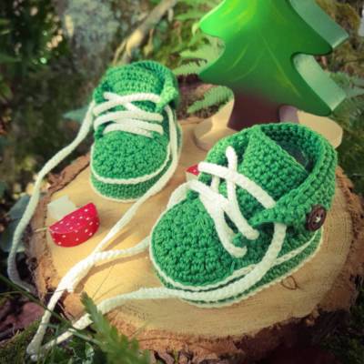 Häkelanleitung für KLEINE ,,Treterlie