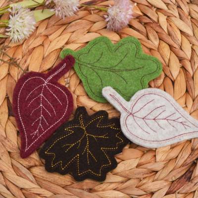 Stickdatei Blätter ITH