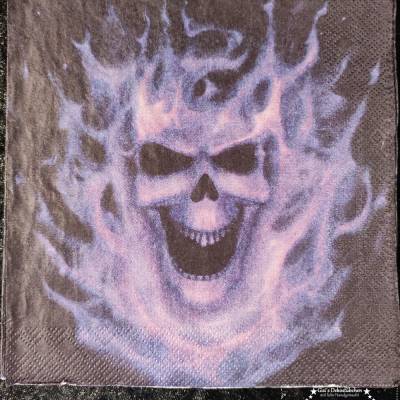 Serviette ~ Gruseliger Vampir Halloween Fratze Gespenster Geist