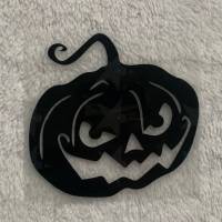 Bügelbild - Kürbis (Halloween) - viele mögliche Farben Bild 1