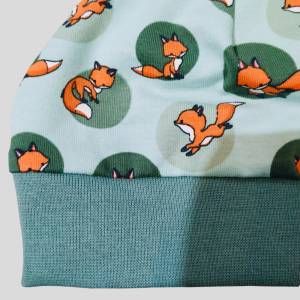 Windelbär, Windelgeschenk, Windeltorte - besonderes Geschenk zur Geburt - Füchse Fuchs Mütze Halstuch Bild 7