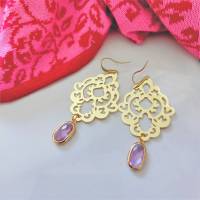 Ohrringe "Lavendel-Orientalik" Bild 1