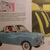 Firma Hansa Glas -  2 Prospekte Goggomobil Coupe 50/60 Jahre Bild 2