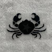 Bügelbild - Krebs / Krabbe - viele mögliche Farben Bild 1
