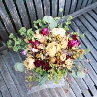 Brautstrauß aus getrockneten Blumen (teils in Bio-Qualität) in Boho-Style Bild 3