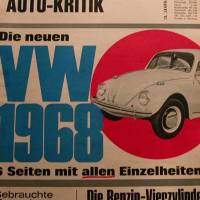 mot Auto-Kritik  Nr. 17     12.8. 1967  -  Die neuen VW 1968 Bild 1