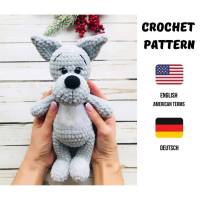 Crochet Pattern Wolf / Wolf Crochet Pattern / Crochet Pattern / Amigurumi English Crochet Pattern Wolf / Crochet Pattern Bild 1
