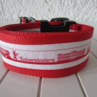 Koffergurt - Kofferband - Kaiserslautern - rot weiß Bild 1