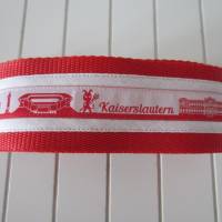 Koffergurt - Kofferband - Kaiserslautern - rot weiß Bild 3