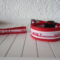 Koffergurt - Kofferband - Kaiserslautern - rot weiß Bild 4