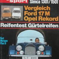 Sammelband-Auto Motor Sport -  Heft  -   Mai  bis August  1970 Bild 1