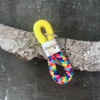 Zur Einschulung, Schlüsselanhänger aus Segelseil in verschiedenen Farben, eine schöne Geschenkidee für alle ABC Schützen Bild 4