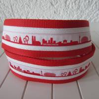 Koffergurt - Kofferband - München - rot weiß Bild 2