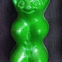 Sweet Gummibärchen green  Bär aus Beton zur Dekoration Bild 1
