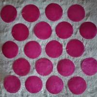 20 Capizmuscheln pink rosa 5 cm Perlmuttscheiben Windspiel Bild 3