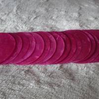 20 Capizmuscheln pink rosa 5 cm Perlmuttscheiben Windspiel Bild 4