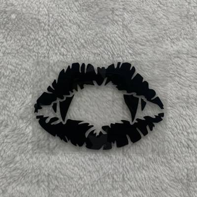 Bügelbild - Vampir / Mund - viele mögliche Farben