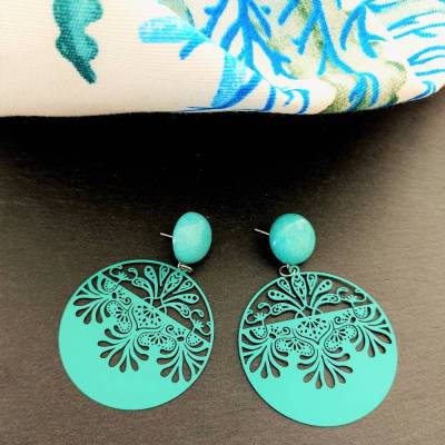 Ohrstecker "Jade Floral"