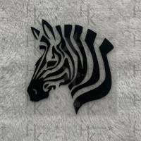 Bügelbild - Zebra - viele mögliche Farben Bild 1