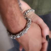 Armband, Gliederarmband, unisex, Edelstahl Bild 4