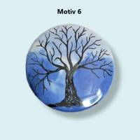 Button Magnete D=38mm, 8 Motive zur Auswahl, Baum, Floral, neu Bild 7