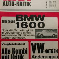 mot Auto-Kritik  Nr.12     4.6.1966 -   Test.  BMW 1600 Bild 1