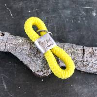 Schlüsselanhänger aus Segelseil zur Einschulung in verschiedenen Farben, eine schöne Geschenkidee für alle ABC Schützen Bild 6