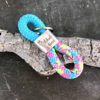 Schlüsselanhänger aus Segelseil zur Einschulung in verschiedenen Farben, eine schöne Geschenkidee für alle ABC Schützen Bild 7