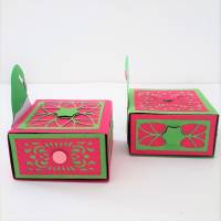 Wichtel Box Geldgeschenk Wichtelgeschenk Advent Geburtstag, 2 Schachteln mit Schublade Bild 5