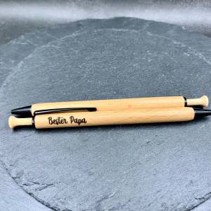 Personalisierter Kugelschreiber aus Holz Bild 2