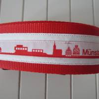 Koffergurt - Kofferband - Münster - rot weiß Bild 4