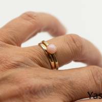 Goldfilled Ring mit Andenopal Bild 5