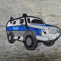 Polizei Truck Survivor R Stickdatei 16x11cm, Sofortdownload Bild 4