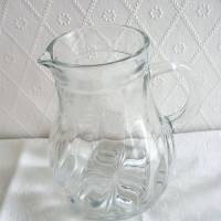 Vintage Glaskrug Saftkrug - 0,5l - aus den 80er Jahren Bild 6