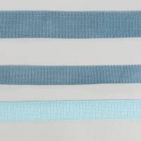 Gurtband 1 mm stark, 25 mm und 40 mm breit in verschiedenen Blautönen Bild 1
