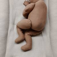 Babynestchen mit Schurwollfüllung ️ nach deinen Wünschen ️ Liegefläche 40x70cm ️ Geschenk zur Geburt ️ Wickelauflage Bild 2