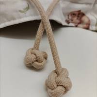 Babynestchen mit Schurwollfüllung ️ nach deinen Wünschen ️ Liegefläche 40x70cm ️ Geschenk zur Geburt ️ Wickelauflage Bild 3