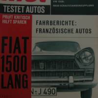 mot testet Autos - Nr.15     26. Okt.  1963  -   Fiat 1500 Lang Bild 1