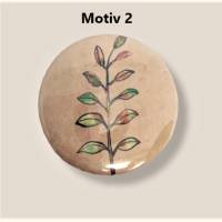 Button Magnete D=38mm, 7 Motive zur Auswahl, Pflanzen, Floral, Blumen, neu Bild 3