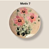 Button Magnete D=38mm, 7 Motive zur Auswahl, Pflanzen, Floral, Blumen, neu Bild 8