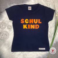 Girls-Shirt "Schulkind" Gr.128 * Optional mit Wunschnamen Bild 1