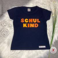 Girls-Shirt "Schulkind" Gr.128 * Optional mit Wunschnamen Bild 3