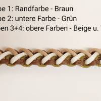 Set Halsband und Leine, in Wunschfarben, Paracordhalsband, Leine 2m 3-fach verstellbar, Hundeset Bild 3