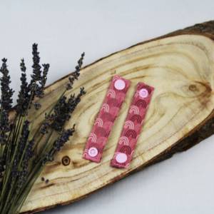 Stillmerker fuchsia pink rosa dunkelpink Regenbogen Stilldemenz Stillhelfer Stillhilfe Geschenk für Mütter Bild 4