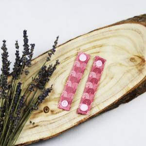 Stillmerker fuchsia pink rosa dunkelpink Regenbogen Stilldemenz Stillhelfer Stillhilfe Geschenk für Mütter Bild 9