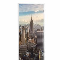 selbstklebendes Türbild - New York 0,9 x 2 m (16,66 €/m²) - Türtapete Türposter Klebefolie Dekorfolie Bild 1