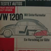 mot testet Autos - Nr.3     1. Feb. 1964 - Test  VW 1200 - Simca GL Bild 1