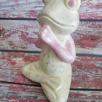 Yoga-Frosch mit knalligen Akzenten Bild 2