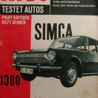 mot testet Autos - Nr. 9     3. August 1963 - Simca 1300 Bild 1