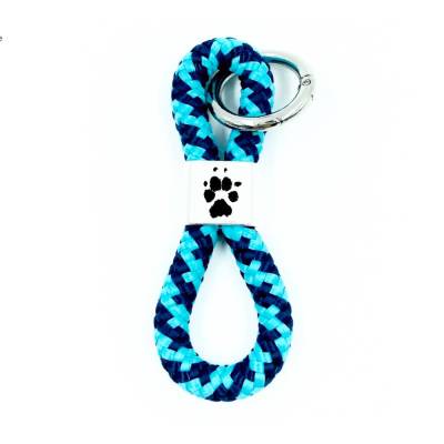 Schlüsselanhänger mit Pfotenabdruck deines Tieres, Trauer Bewältigung Hund Katze